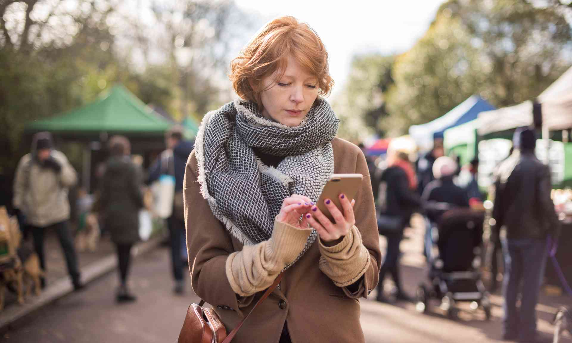 woman texting on her phone (2)