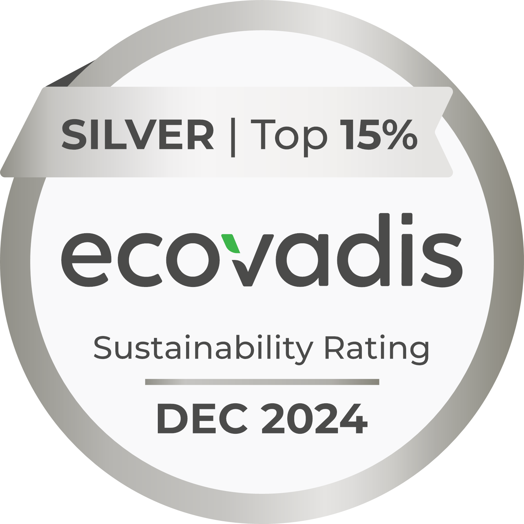 Ecovadis silver 2024